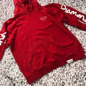 Diamond Red Hoodie